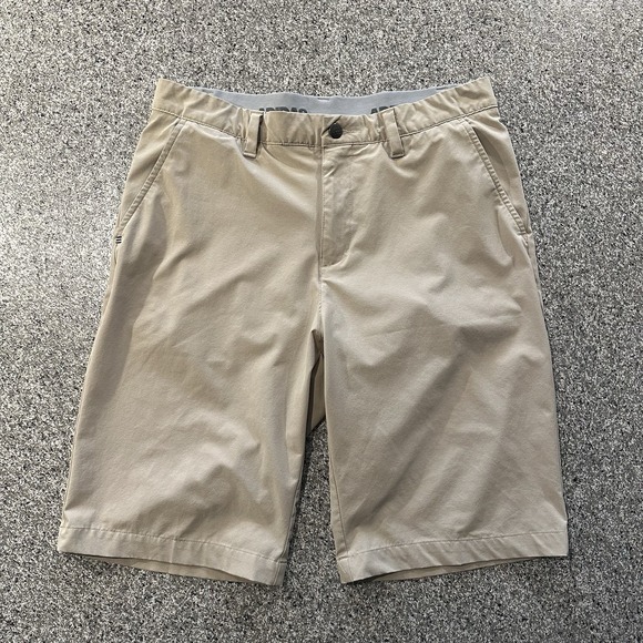 Adidas Golf Shorts Men's 32 Ultimate 365 Flat Front 10.5"‎ Stretch Beige CE0457 - Picture 1 of 9